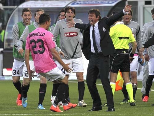 Calcio. Serie A. Borriello mantiene in alto la Juve
