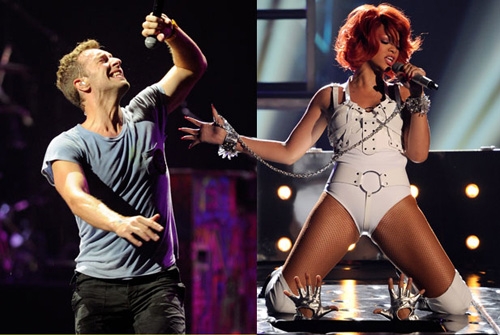 Rihanna in versione Geisha con i Coldplay. Video