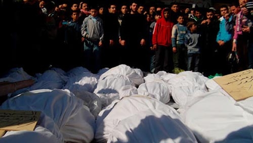Siria. Uccise 54 persone tra cui 11 bambini dai fedeli di Bashar
