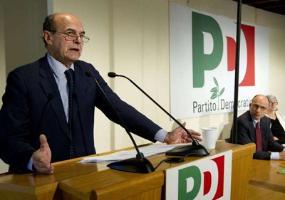 Bersani: patto di legislatura dei democratici e dei progressiti