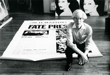 Galleria Nazionale d’Arte Moderna. “Warhol: Headlines” fino al 9 settembre