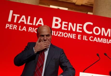 Bersani.  “L’Italia bene comune”. La carta di intenti per l’alternativa alle destre