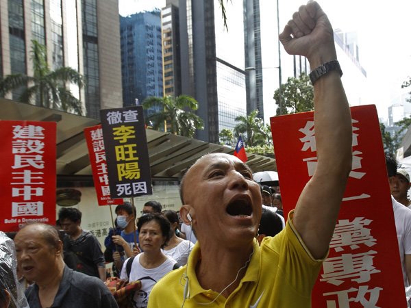 Cina. Proteste ad Hong Kong all’arrivo di Hu Jintao