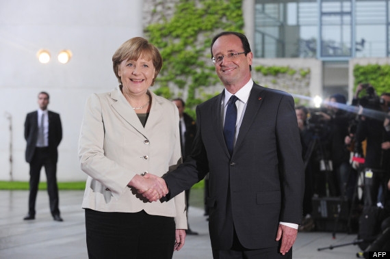 Ue. Merkel, sotto controllo i bilanci nazionali. Hollande,  non se ne parla proprio