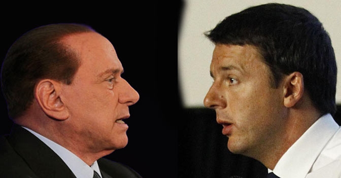 Primarie agitate. Berlusconi e Renzi sbroccano insieme