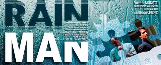 Teatro Quirino. “Rain Man”. Commovente come il film. Recensione