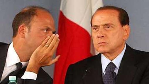 Alfano & Berlusconi. Election day o crisi