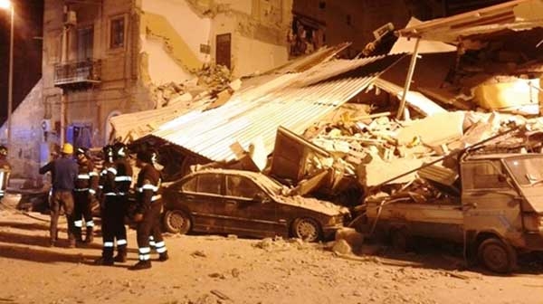 Palermo. Crollano due palazzine. 4 morti