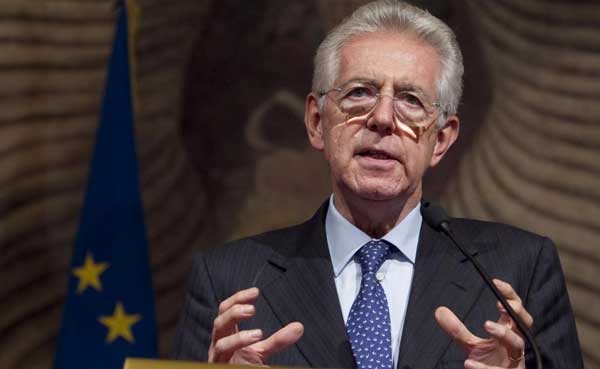 Monti, i centristi appoggiano l’agenda. Lista unica al Senato