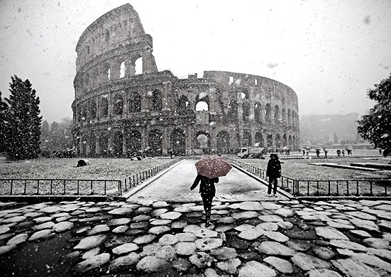 Protezione civile conferma: stanotte rischio neve su Roma