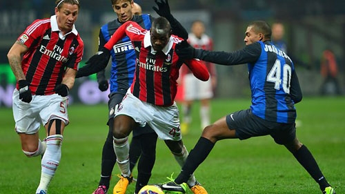 Calcio.Derby: né vincitori né vinti. Finisce 1-1 tra Inter e Milan