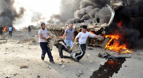 Inferno a Damasco. Autobomba provoca 53 morti