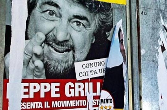Grillo, follia da successo elettorale