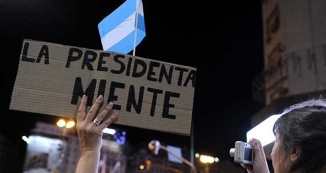 Argentina. Un milione in piazza contro la presidente Kirchner