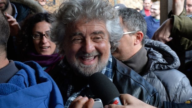Beppe Grillo, golpettino istituzionale. Marini, Pd allo sbando