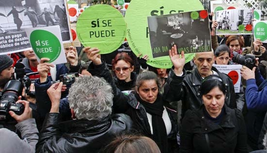 Spagna, tensione sociale sugli sfratti. A difesa della Politica si mobilita anche la Magistratura