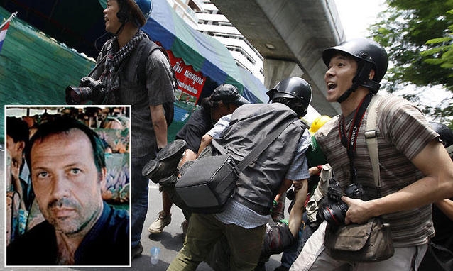 Thailandia. Il fotoreporter Polenghi fu ucciso da un proiettile di un soldato