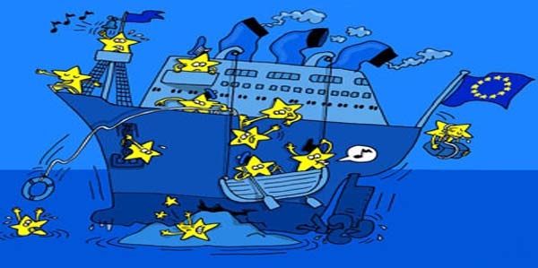 Eurozona in crisi: economia in frenata, borse al tappeto