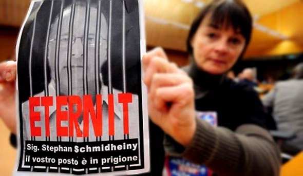 Eternit. Il magnate Schmidheiny condannato in appello a 18 anni di reclusione