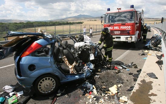 Incidenti stradali. Nel 2012 oltre 3600 morti