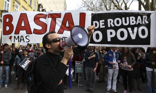 L’Austerity incendia 80 piazze europee. Il greco Tsipras in piazza a Madrid