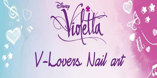 Violetta. Nail art tutorial. Video
