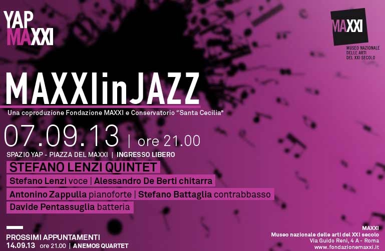 MAXXI IN JAZZ musica live con gli studenti jazz del Conservatorio “Santa Cecilia”