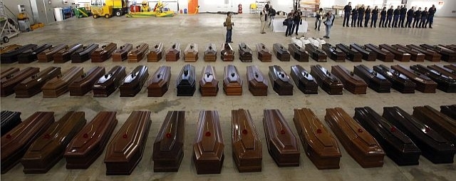 Lampedusa, lunedì ad Agrigento i funerali delle vittime del naufragio