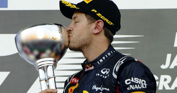 Gp del Giappone. Vettel vince la corsa ma rimanda la festa Mondiale