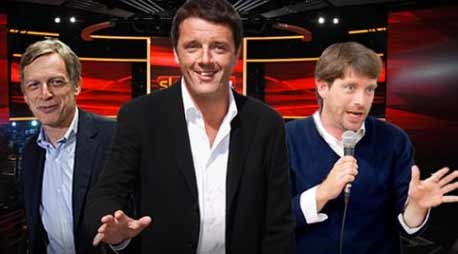 Renzi, Cuperlo, Civati un confronto rovinato da sondaggi farlocchi e giornalisti faziosi