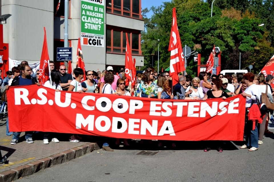 Coop estense: i sindacati confermano lo sciopero e chiedono un cambio di passo della cooperativa