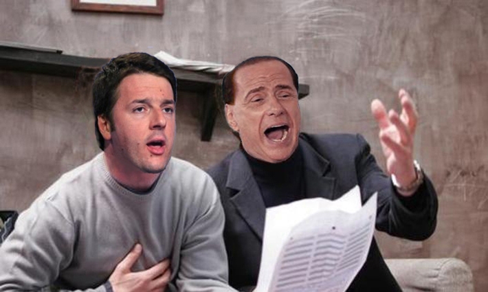 Renzi, Berlusconi giochi finiti. Ci ripensa e  risuscita il pregiudicato