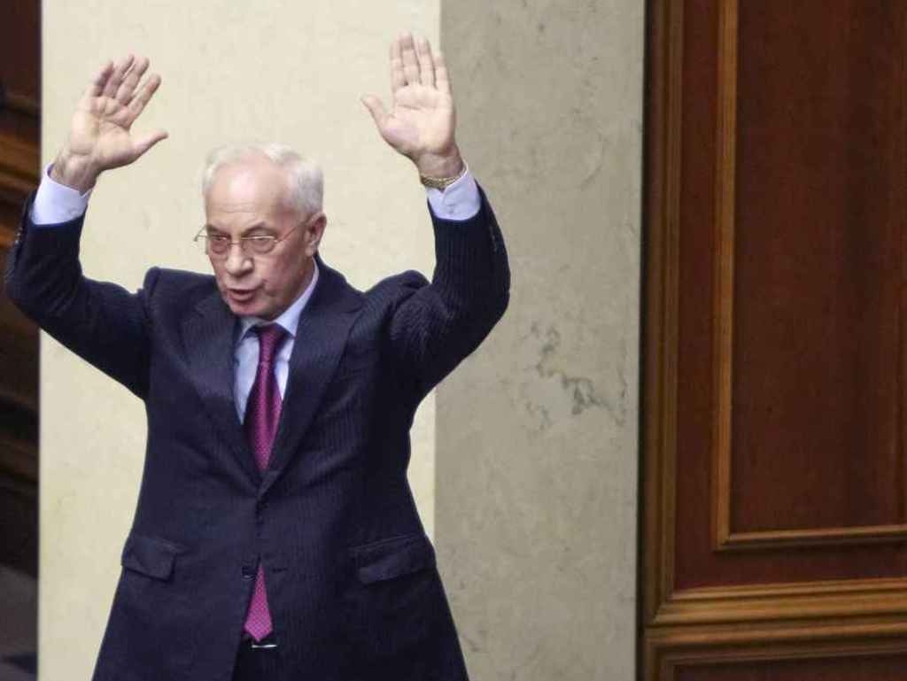 L'ex premier Mykola Azarov