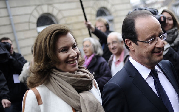 Hollande si separa da Valerie. L’annuncio dell’Eliseo in giornata