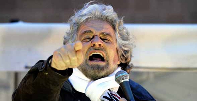 Grillo attacca Renzi e Letta: ‘Sono marionette, Quirinale una monarchia’