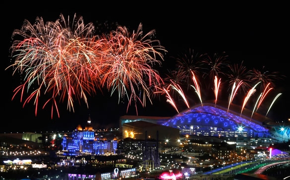 Cerimonia di chiusura delle Olimpiadi di Sochi 2014