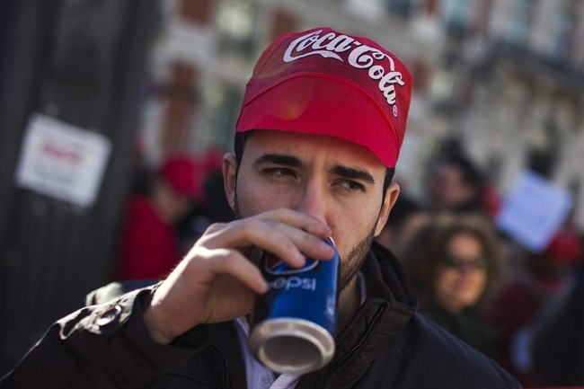 Madrid. In piazza contro la Coca Cola. All’orizzonte 1.250 licenziamenti
