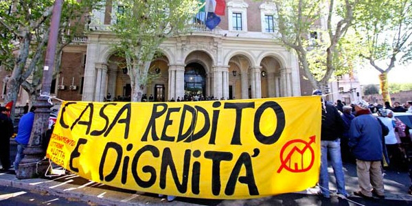 Movimenti casa. Domani protesta a Roma contro governo