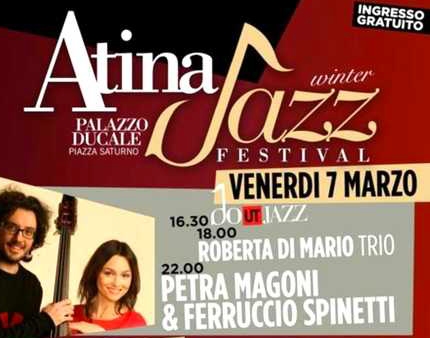 Atina Jazz Festival. Gratuito.7-8-19 Marzo