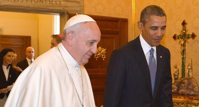 Obama da Papa Francesco. “E’ bellissimo incontrarla”