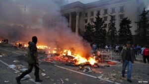 Ucraina. Il rogo di Odessa aumenta il rischio spionaggio