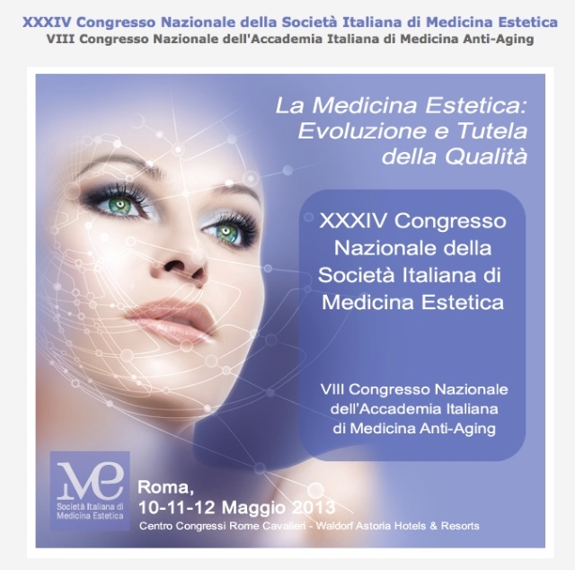 XXXV congresso medicina estetica. Novità per lui