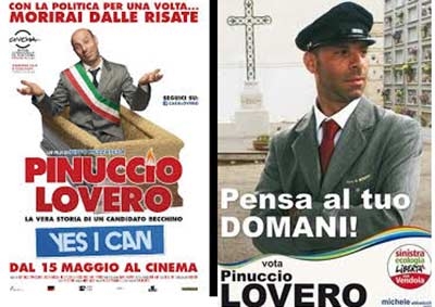 “Pinuccio Lovero Yes I Can”. L’esilarante storia vera del candidato becchino. Recensione. Trailer