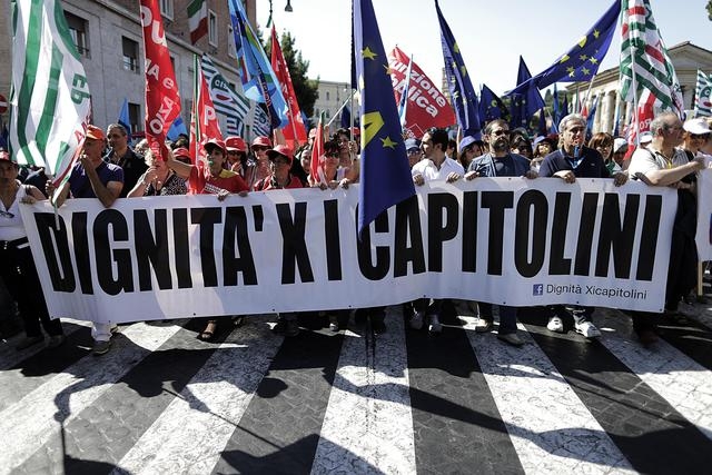 Uno sciopero che rimane nella storia della Capitale
