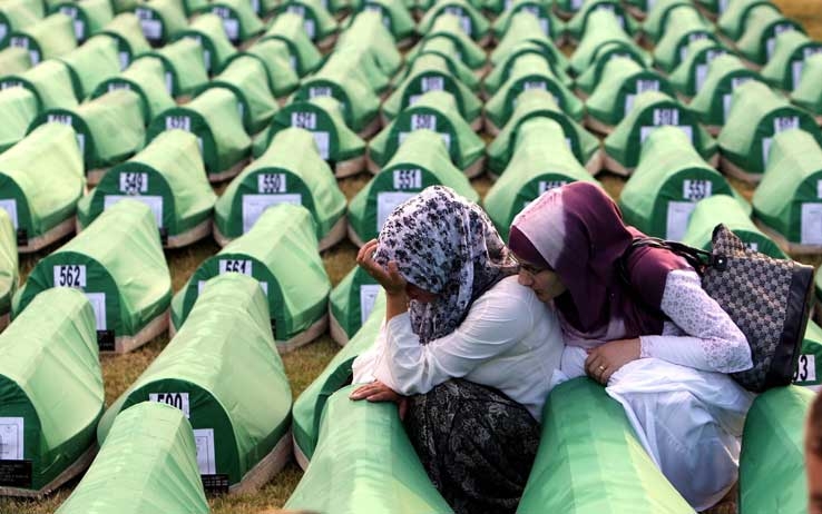 Bosnia Erzegovina. Anniversario del genocidio di Srebrenica