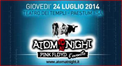 Atom At Night, il concerto evento dedicato ai Pink Floyd