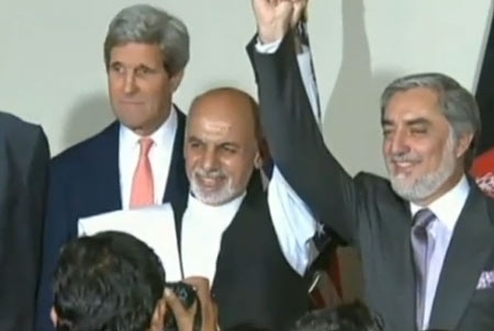 Afghanistan. I candidati Ghani e Abdullah si dividono il potere. IL VIDEO