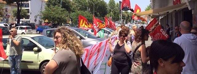 Le lavoratrici e i lavoratori Farmacap nuovamente in presidio in piazza del Campidoglio