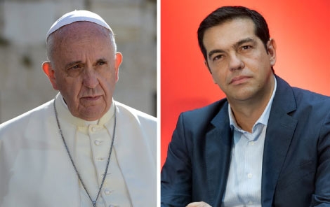 Papa Francesco, colloquio con Tsipras. “Scandaloso se banche contano più delle persone”