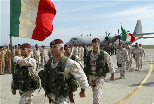 Forze armate italiane in Kuwait per la guerra all’Isis